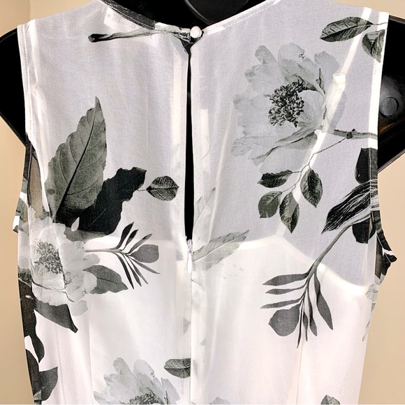 *price firm* Calvin Klein Floral Dress , Size 8 - Picture 5 of 7